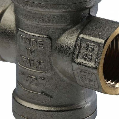 Редуктор давления Stout 1/2 В/В PN16 с выходом под манометр SVS-0010-000015, фото фото 4